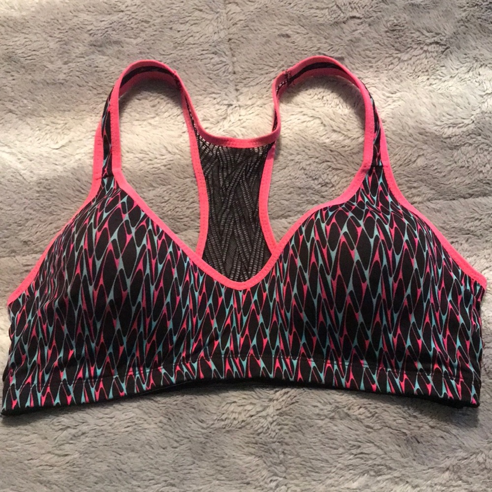 No brand 1X racer back bra